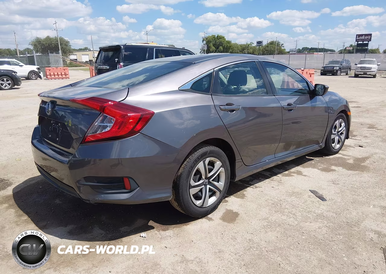 2016 Honda Civic Lx VIN:19XFC2F51GE205229 - 4
