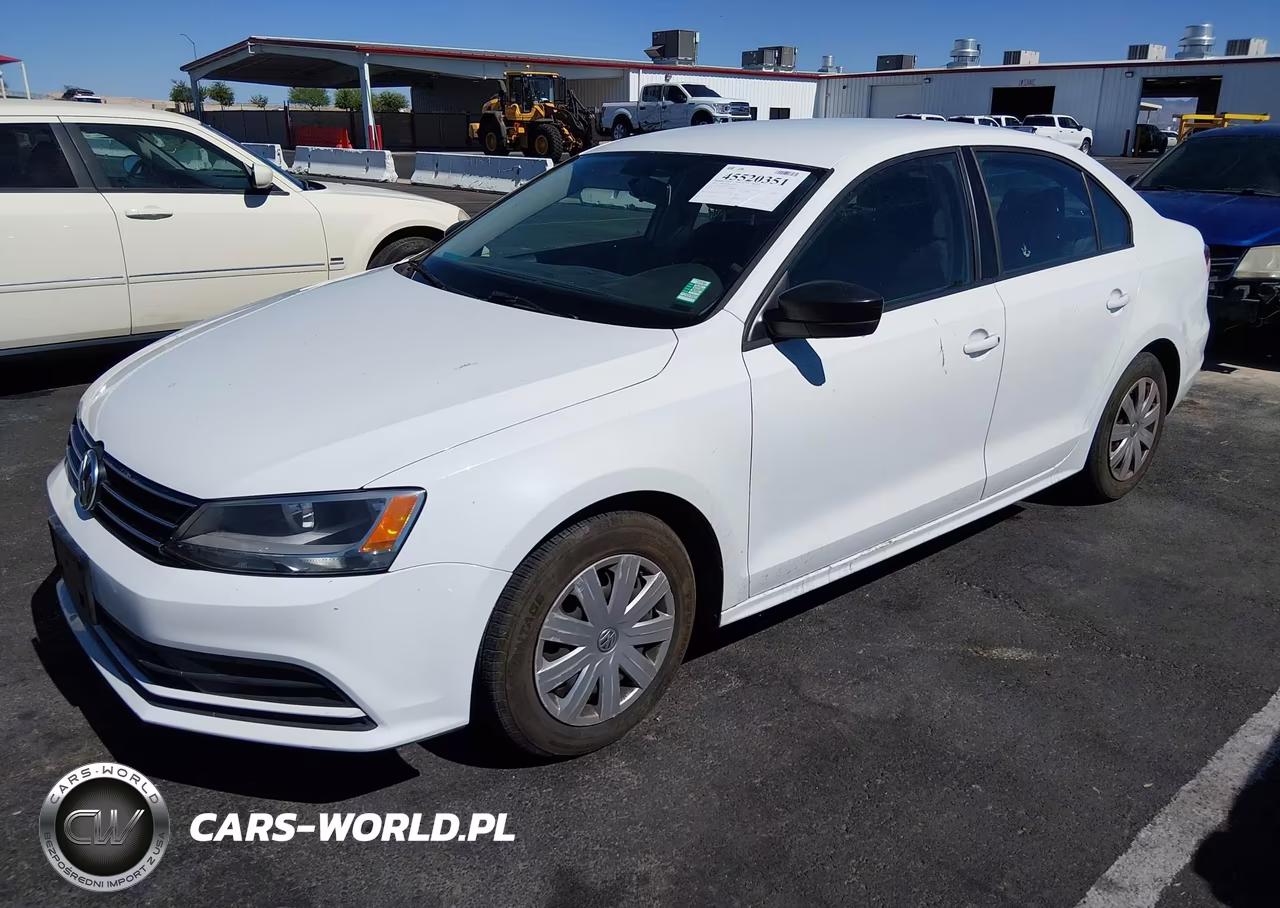 2015 Volkswagen Jetta 2.0L S VIN:3VW2K7AJ8FM285942 - 2