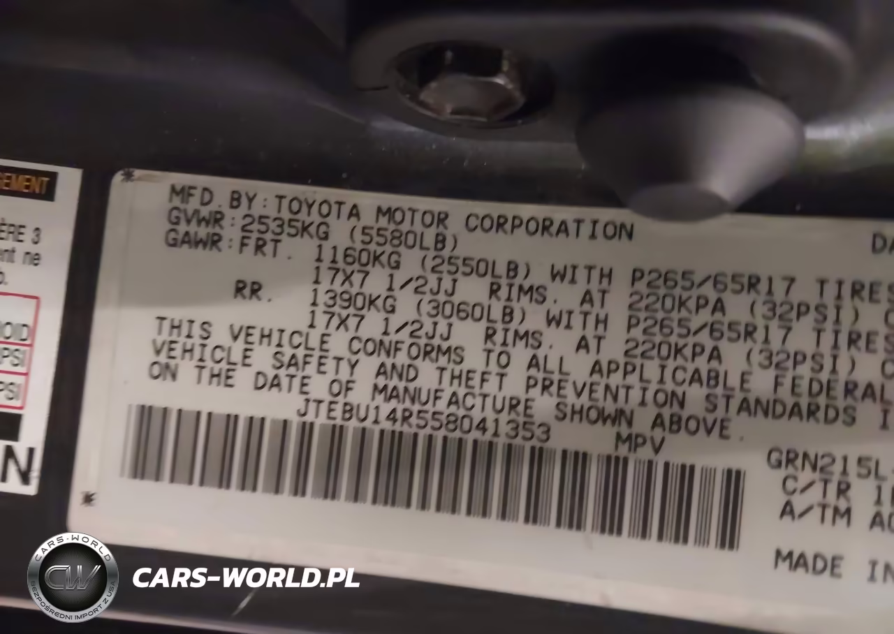 2005 Toyota 4Runner Sr5 Sport V6 VIN:JTEBU14R558041353 - 9