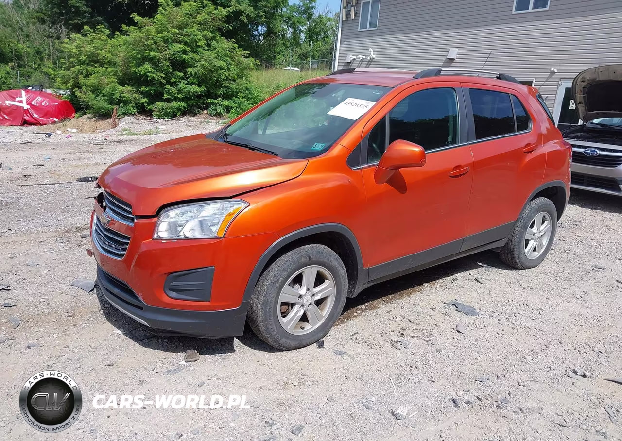 2016 Chevrolet Trax Lt VIN:KL7CJPSBXGB553610 - 2