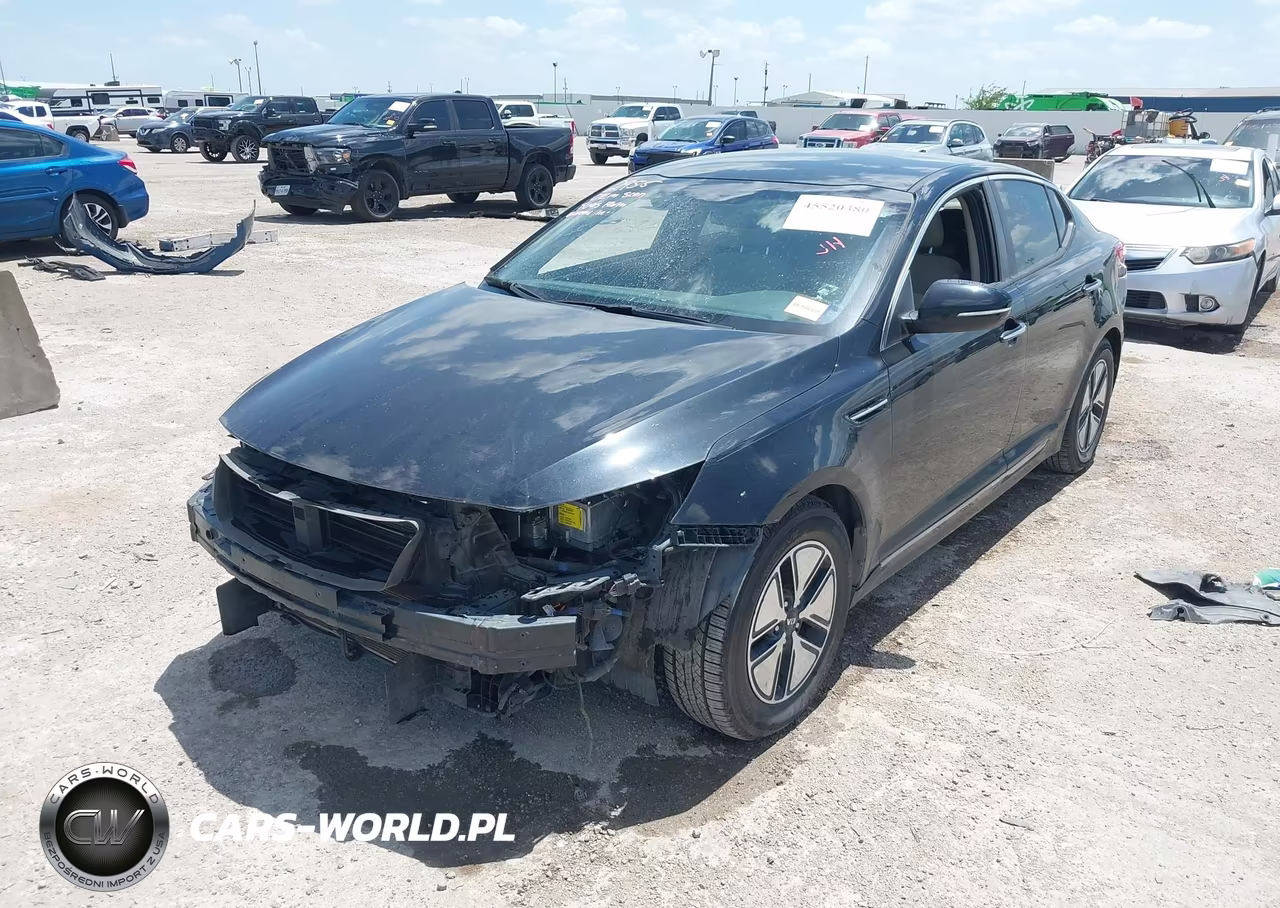 2012 Kia Optima Hybrid Ex VIN:KNAGM4AD0C5011838 - 2