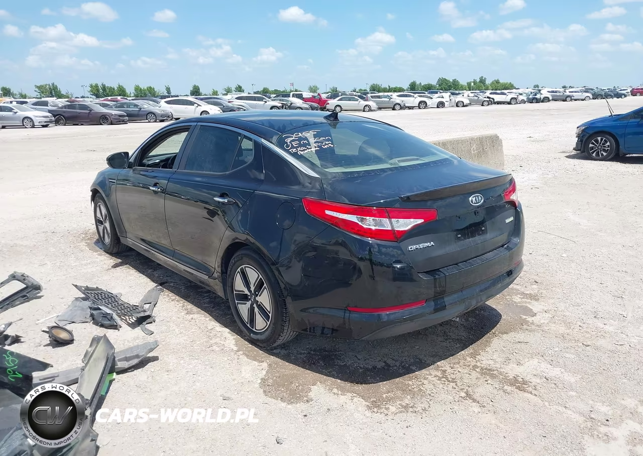 2012 Kia Optima Hybrid Ex VIN:KNAGM4AD0C5011838 - 3