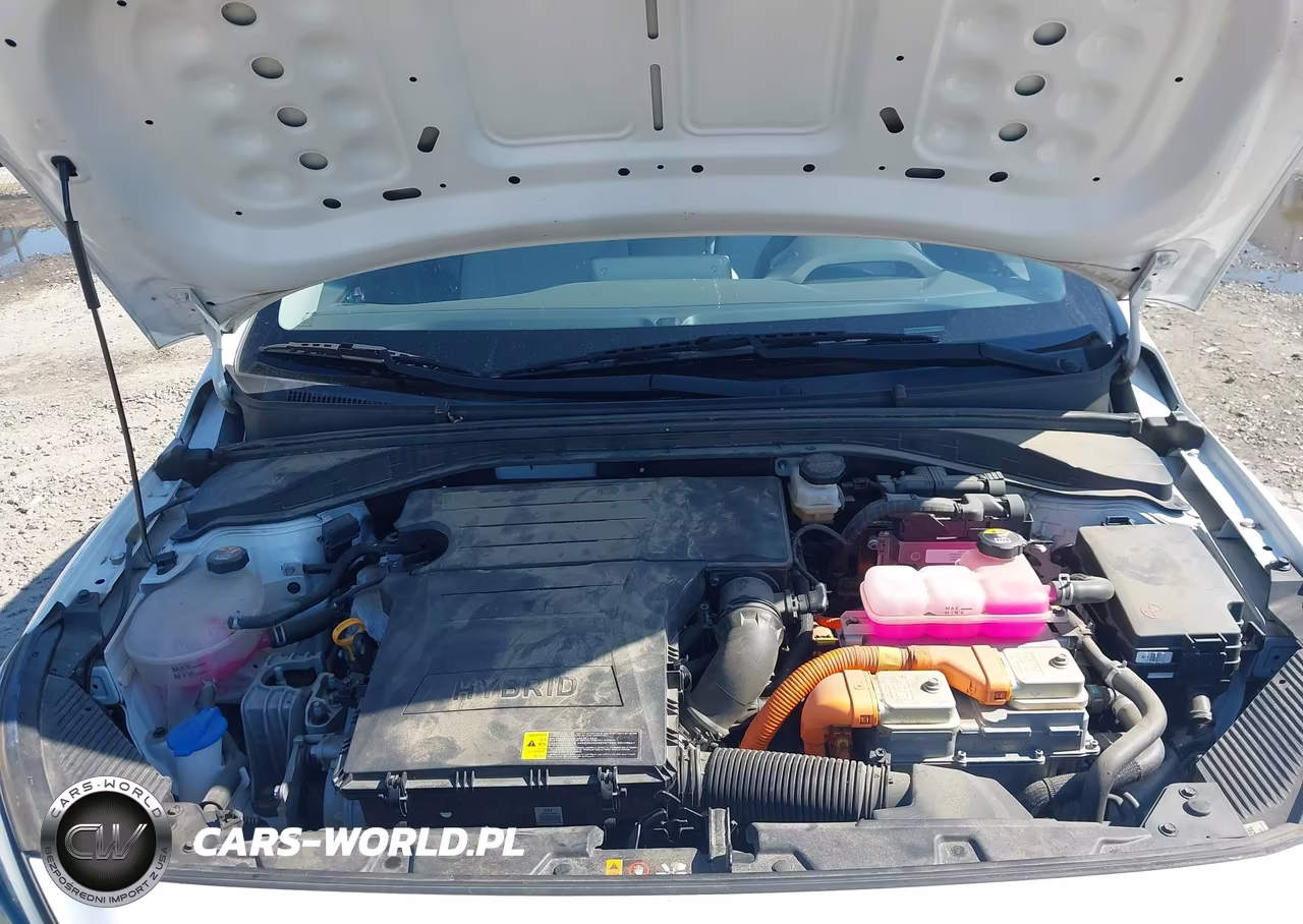 2021 Hyundai Ioniq Hybrid Blue VIN:KMHC65LC7MU245693 - 10