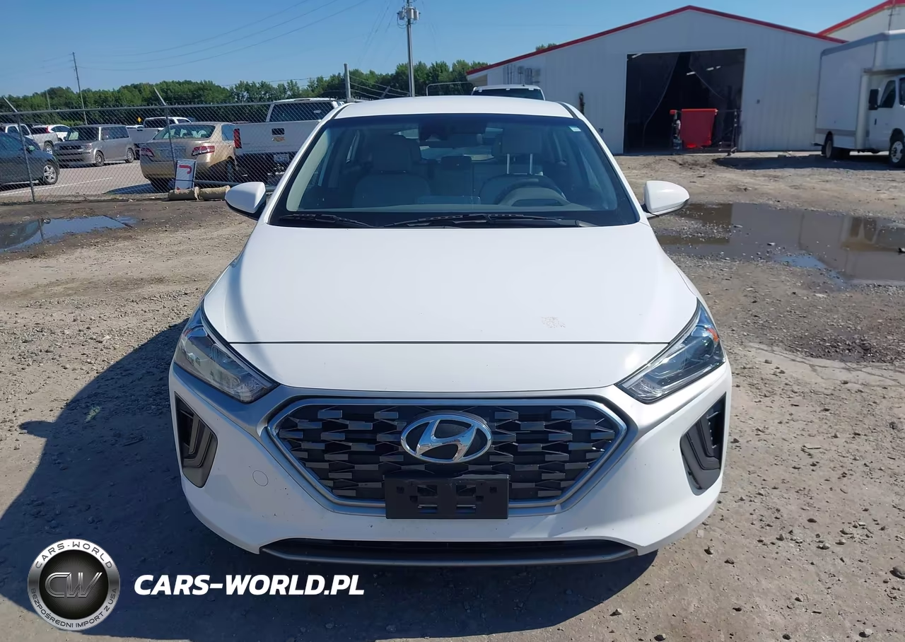 2021 Hyundai Ioniq Hybrid Blue VIN:KMHC65LC7MU245693 - 15
