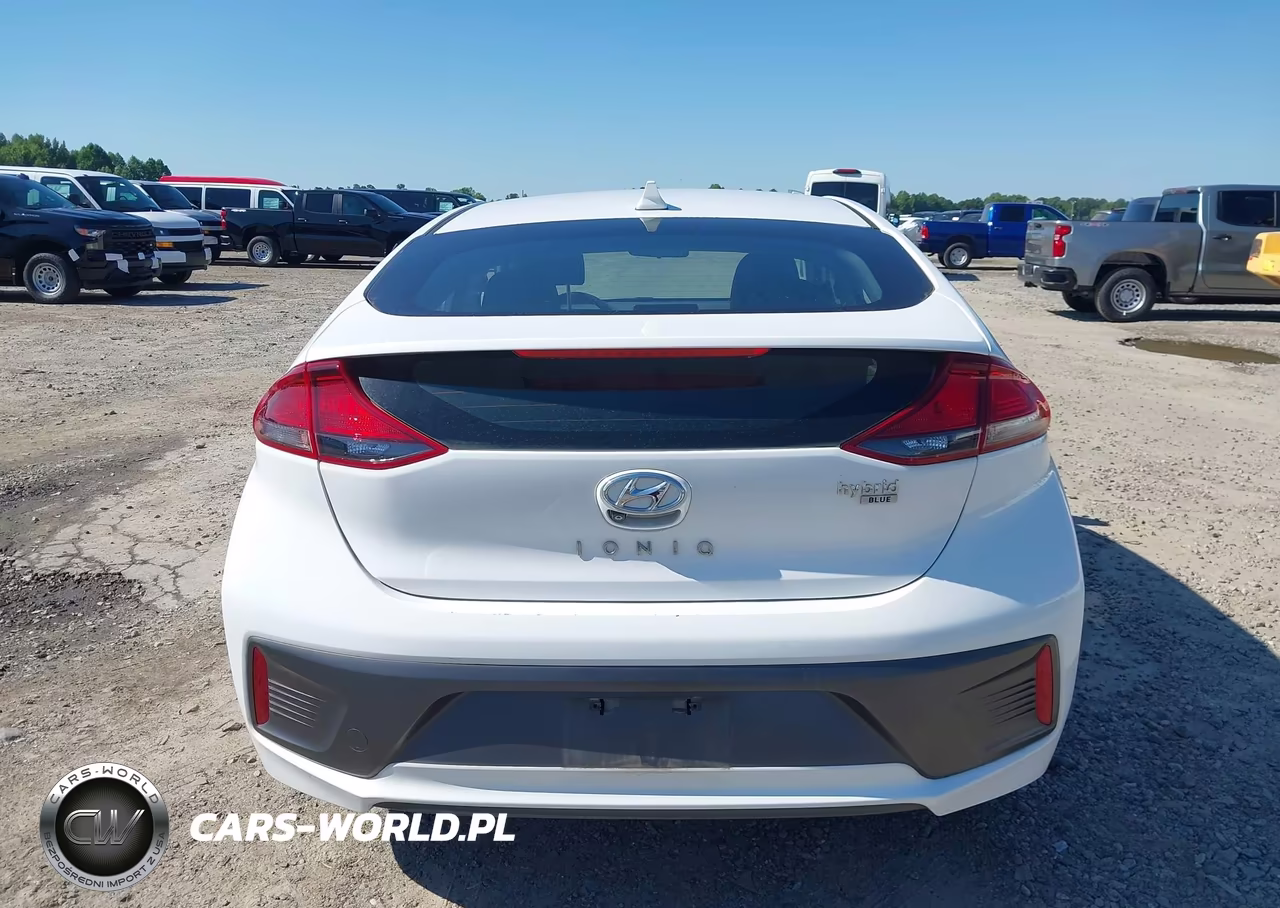 2021 Hyundai Ioniq Hybrid Blue VIN:KMHC65LC7MU245693 - 19