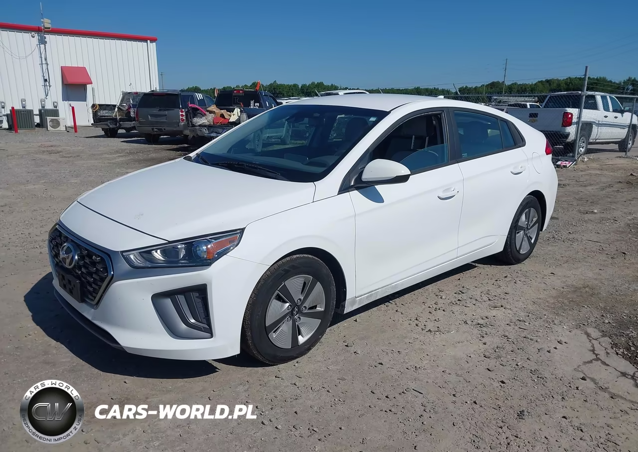 2021 Hyundai Ioniq Hybrid Blue VIN:KMHC65LC7MU245693 - 2