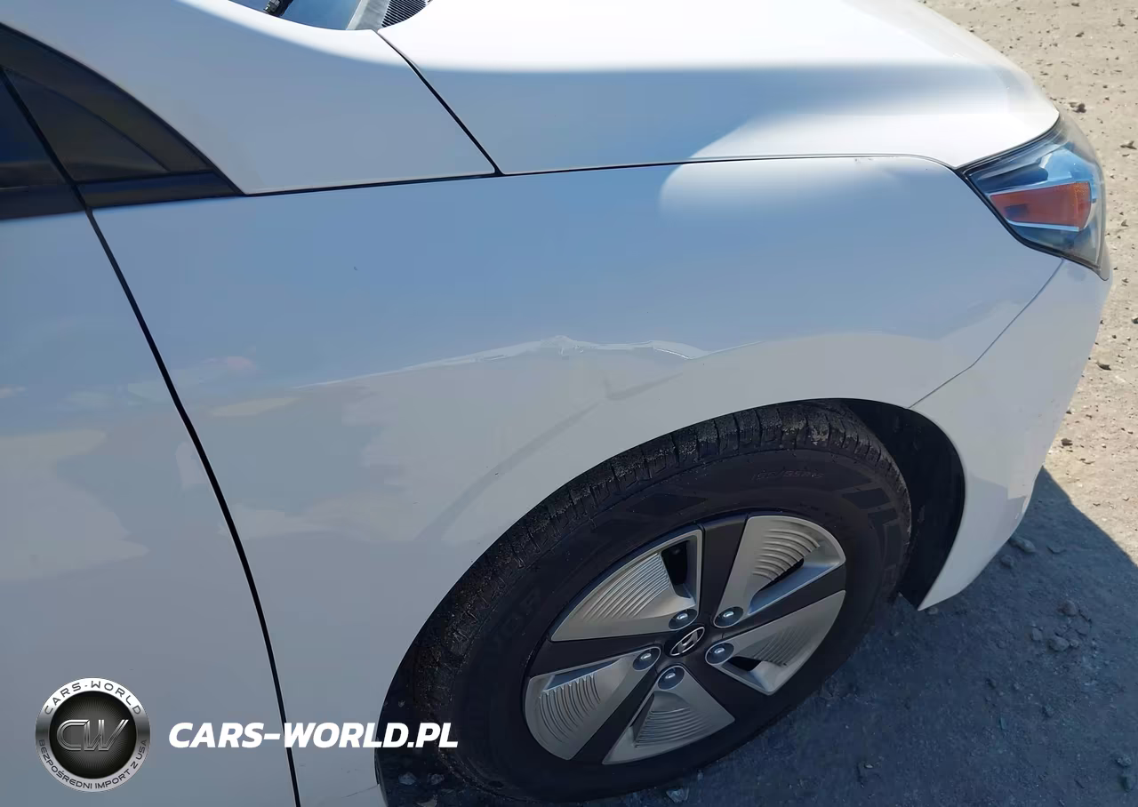 2021 Hyundai Ioniq Hybrid Blue VIN:KMHC65LC7MU245693 - 6