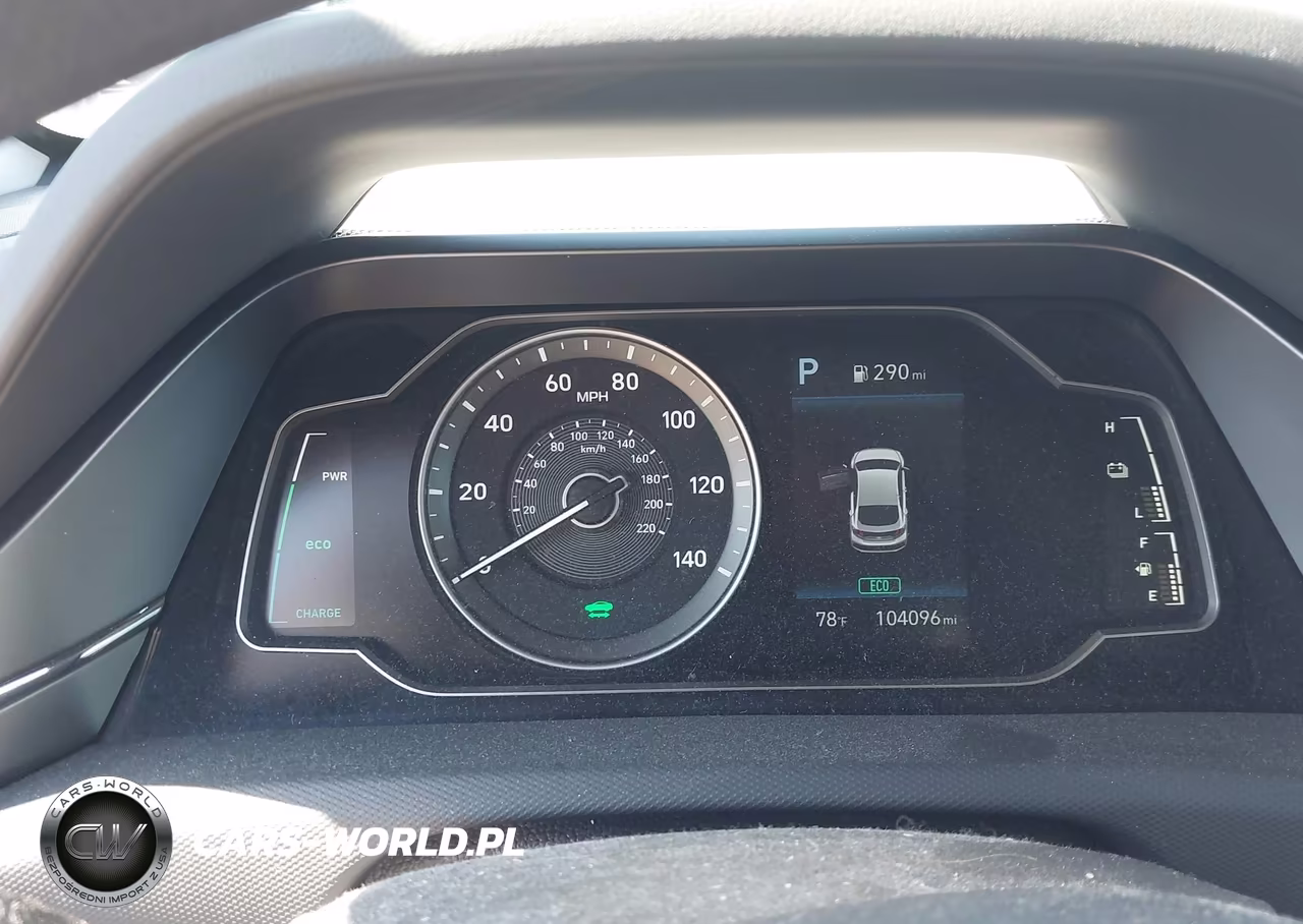 2021 Hyundai Ioniq Hybrid Blue VIN:KMHC65LC7MU245693 - 7