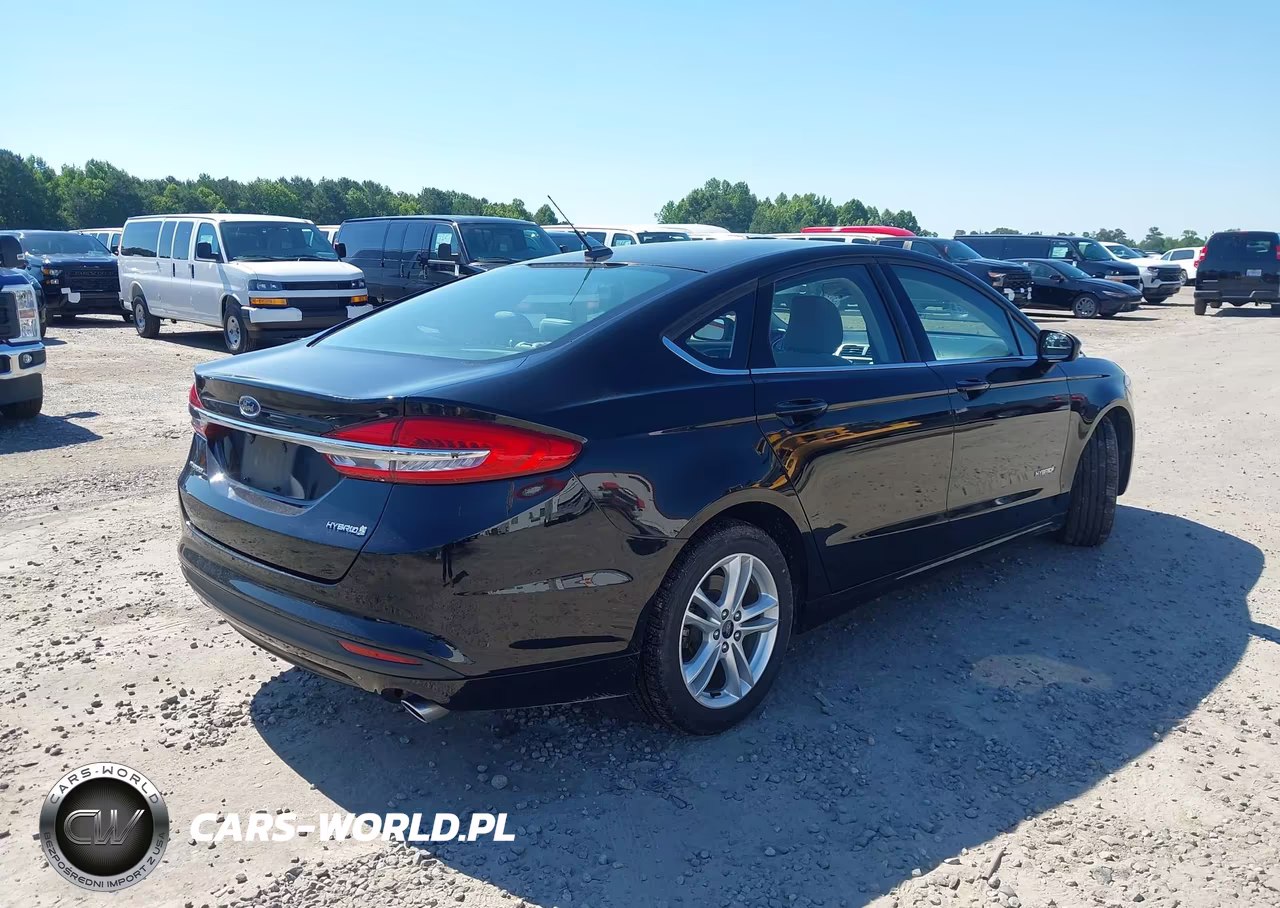 2018 Ford Fusion Hybrid S VIN:3FA6P0UU6JR278797 - 4