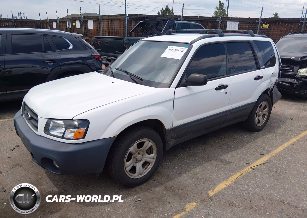 2003 Subaru Forester X VIN:JF1SG63683H765704 - 2