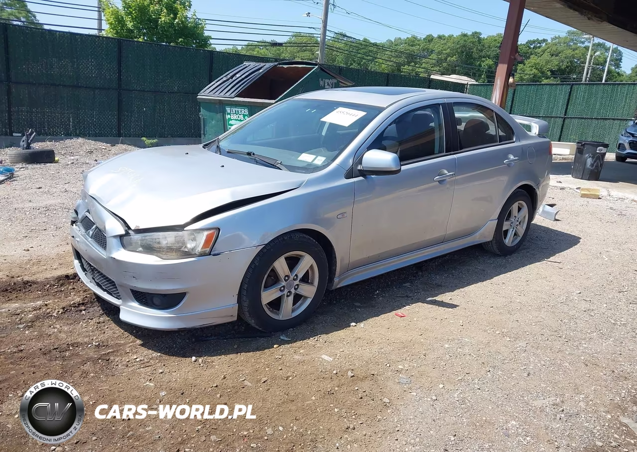 2009 Mitsubishi Lancer Es-Es-Sport VIN:JA3AU26U09U028058 - 2