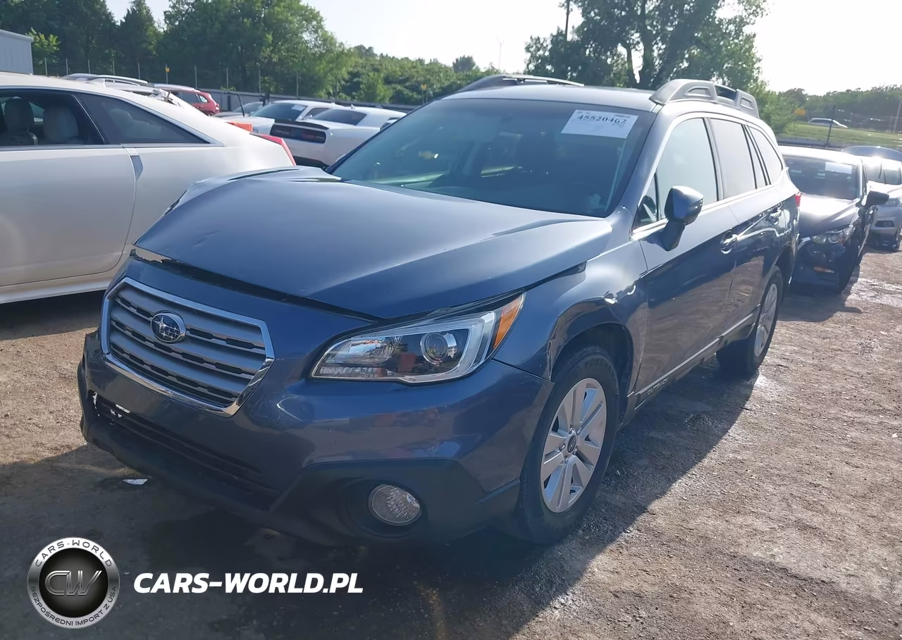 2017 Subaru Outback 2.5I Premium VIN:4S4BSACC1H3323526 - 2