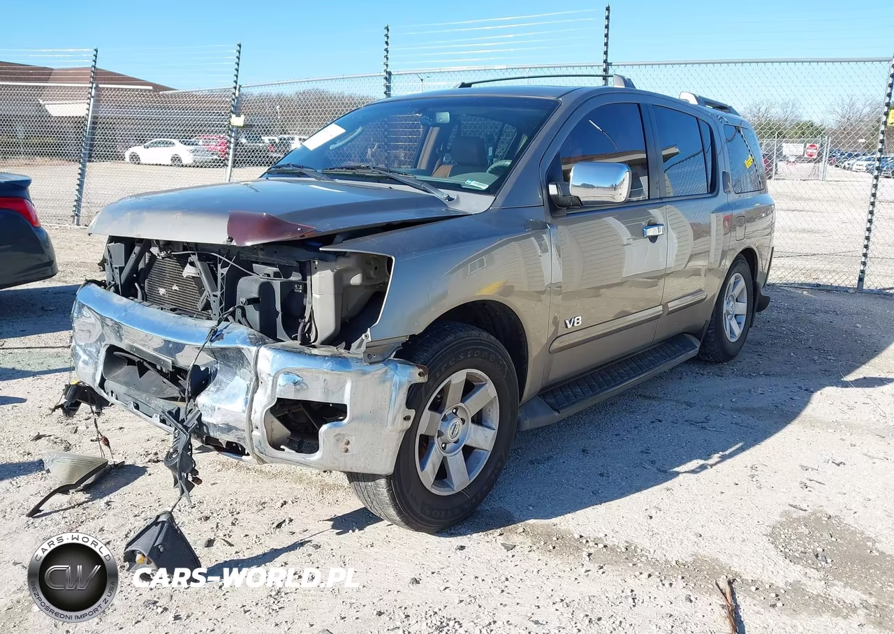 2006 Nissan Armada Le VIN:5N1AA08A66N735619 - 2