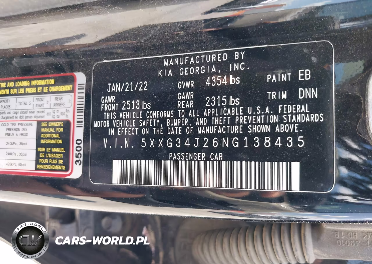 2022 Kia K5 Ex VIN:5XXG34J26NG138435 - 9