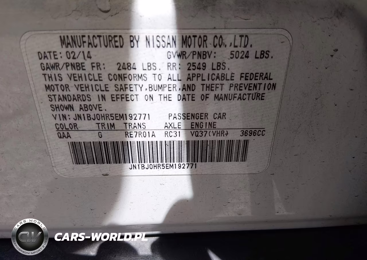 2014 Infiniti Qx50 Journey VIN:JN1BJ0HR5EM192771 - 9