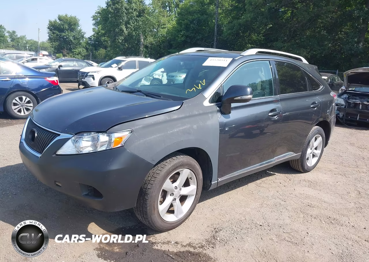 2010 Lexus Rx 350 VIN:2T2BK1BA6AC028287 - 2