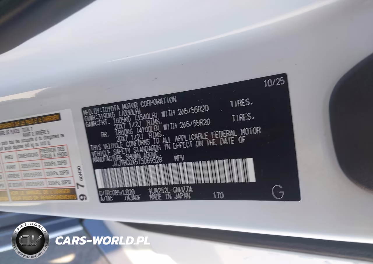 2026 Lexus Gx 550 Premium+ VIN:JTJTBCDX5T5069528 - 9