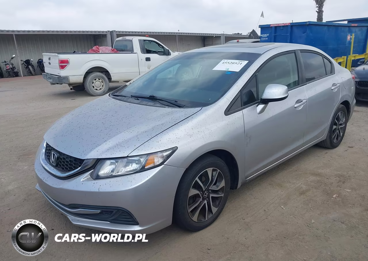 2013 Honda Civic Ex VIN:19XFB2F86DE222472 - 2
