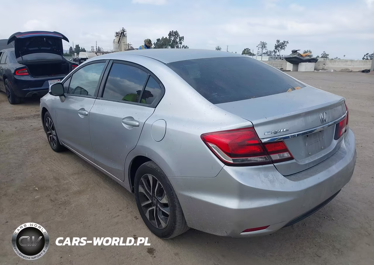 2013 Honda Civic Ex VIN:19XFB2F86DE222472 - 3