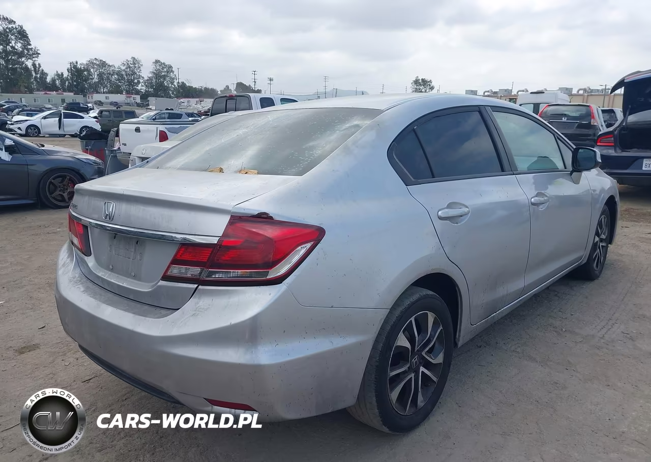 2013 Honda Civic Ex VIN:19XFB2F86DE222472 - 4