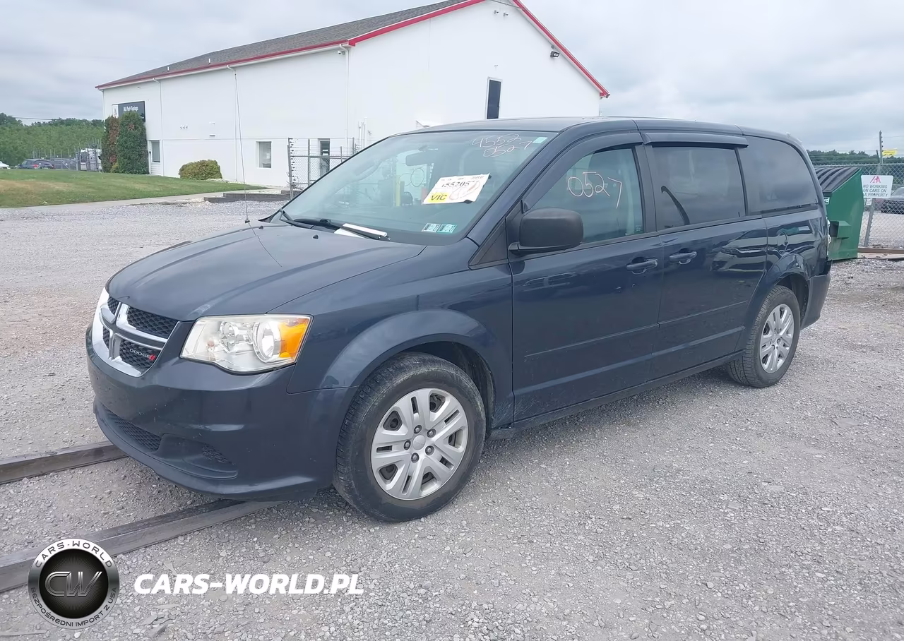 2014 Dodge Grand Caravan Se VIN:2C4RDGBG4ER374946 - 2