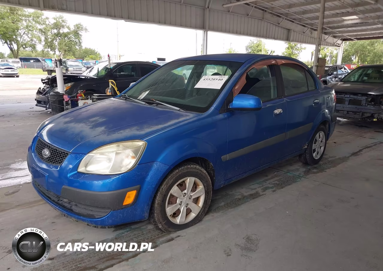 2008 Kia Rio Lx VIN:KNADE123386305837 - 2