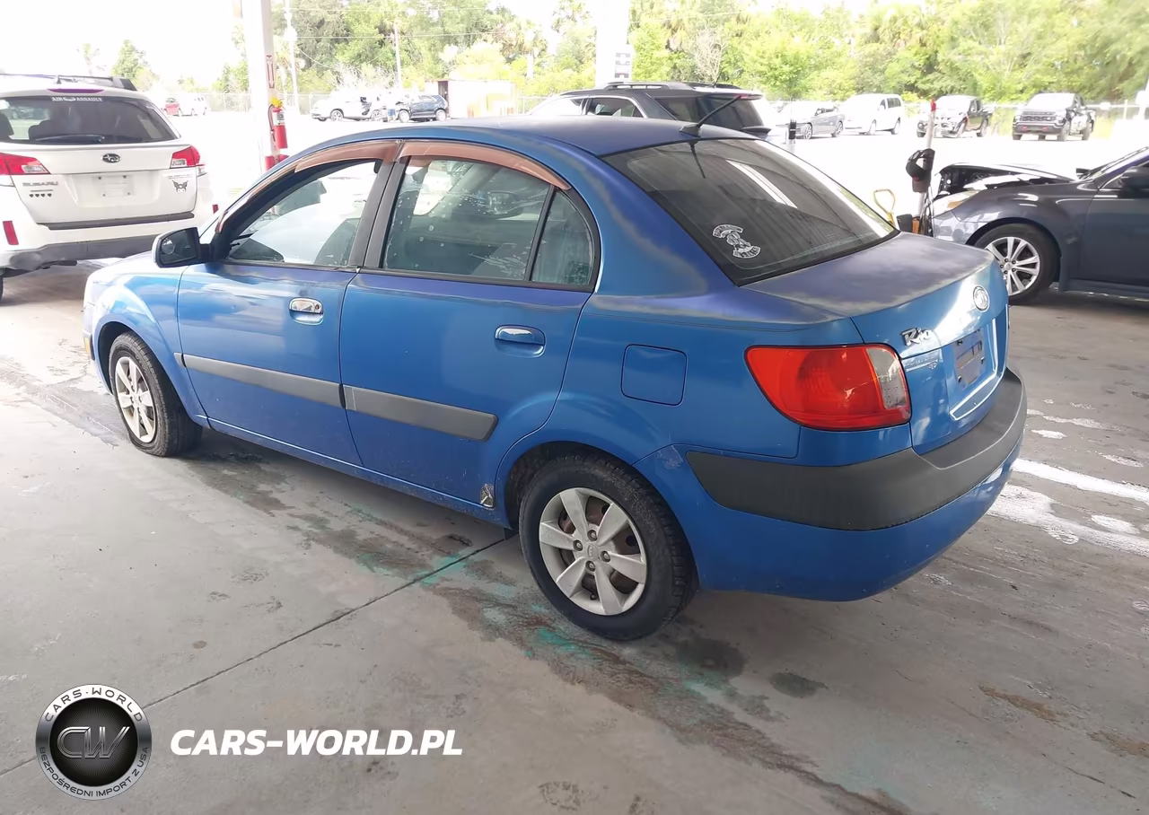 2008 Kia Rio Lx VIN:KNADE123386305837 - 3