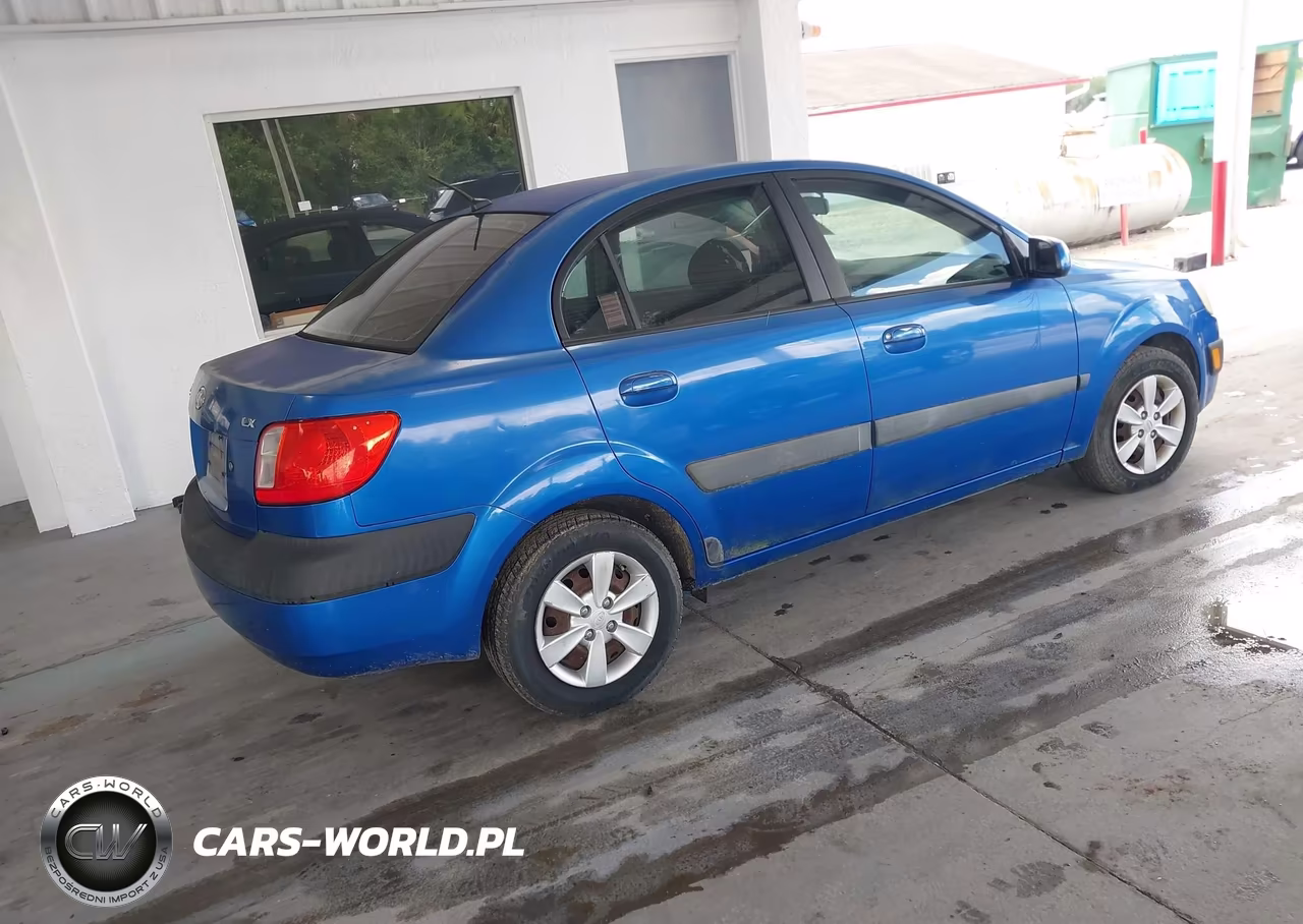 2008 Kia Rio Lx VIN:KNADE123386305837 - 4