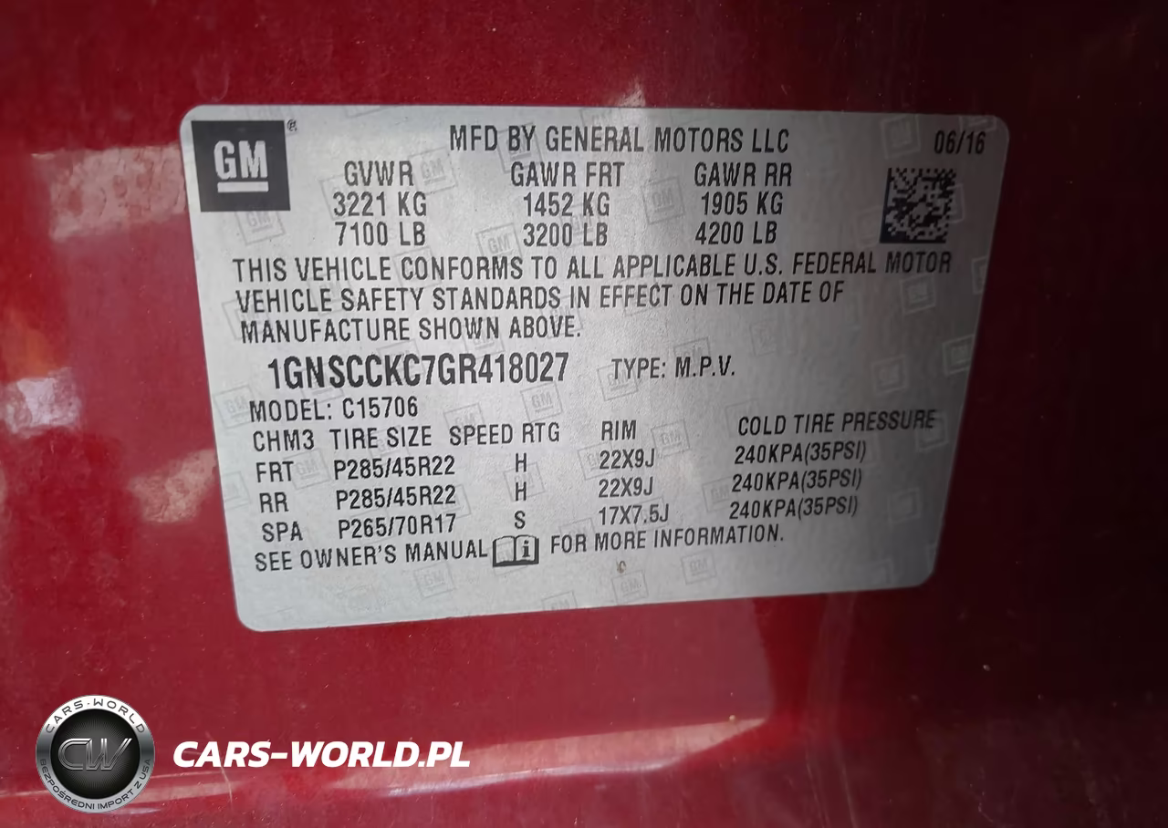 2016 Chevrolet Tahoe Ltz VIN:1GNSCCKC7GR418027 - 9