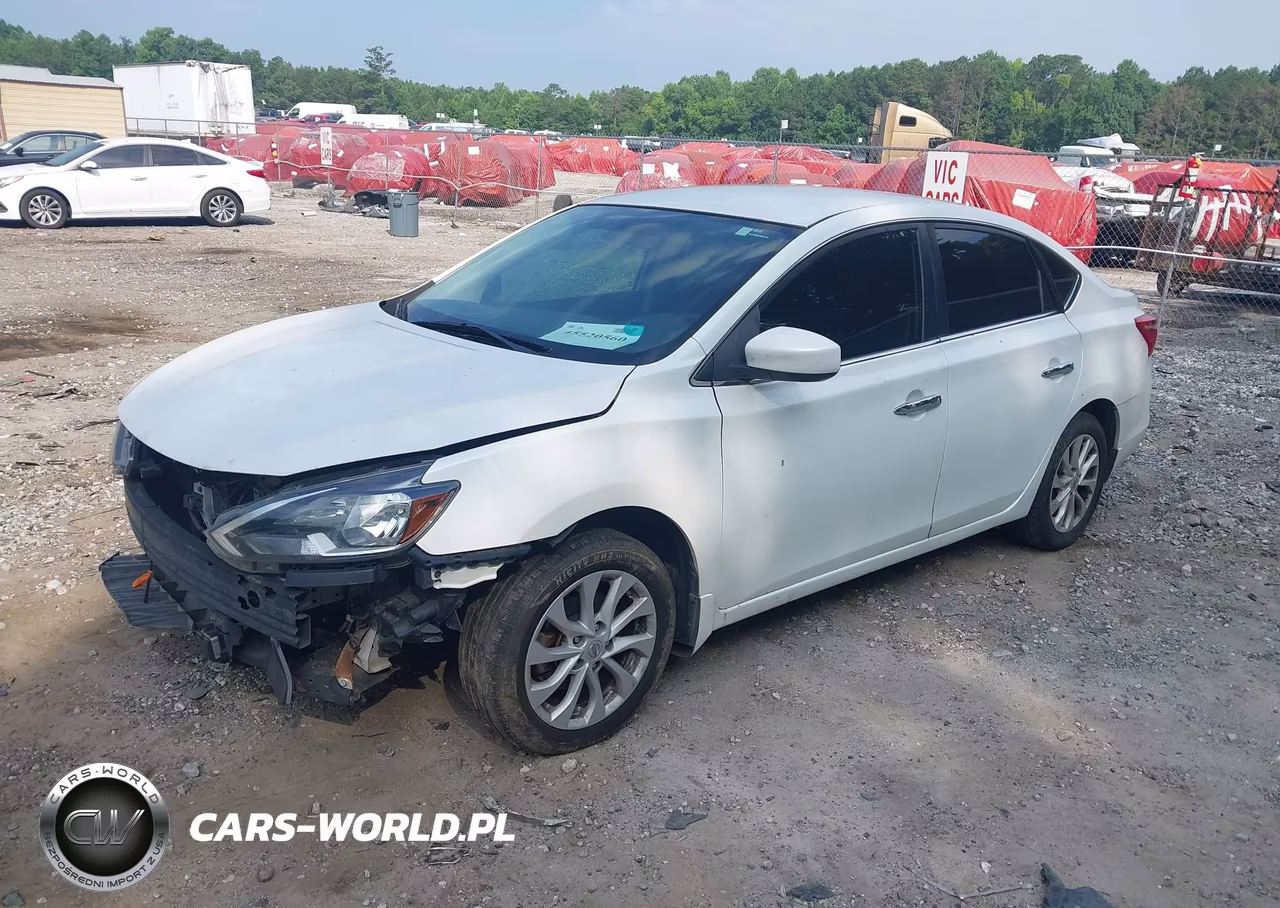 2019 Nissan Sentra Sv VIN:3N1AB7AP9KL605582 - 2