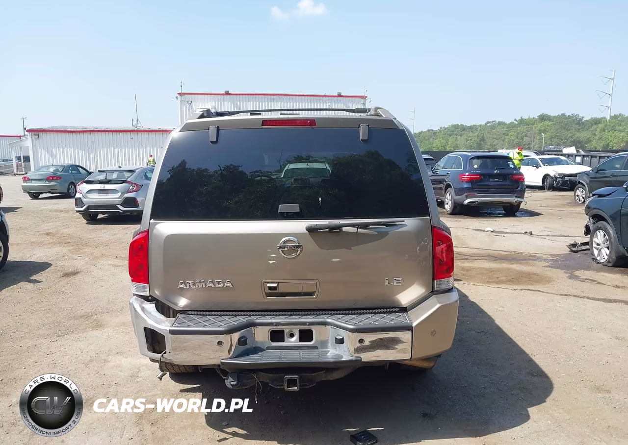 2007 Nissan Armada Le VIN:5N1BA08C07N709878 - 16