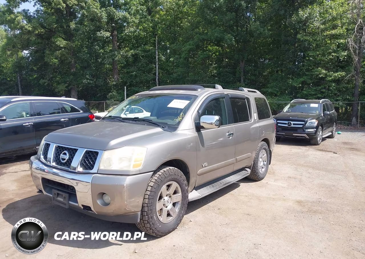 2007 Nissan Armada Le VIN:5N1BA08C07N709878 - 2