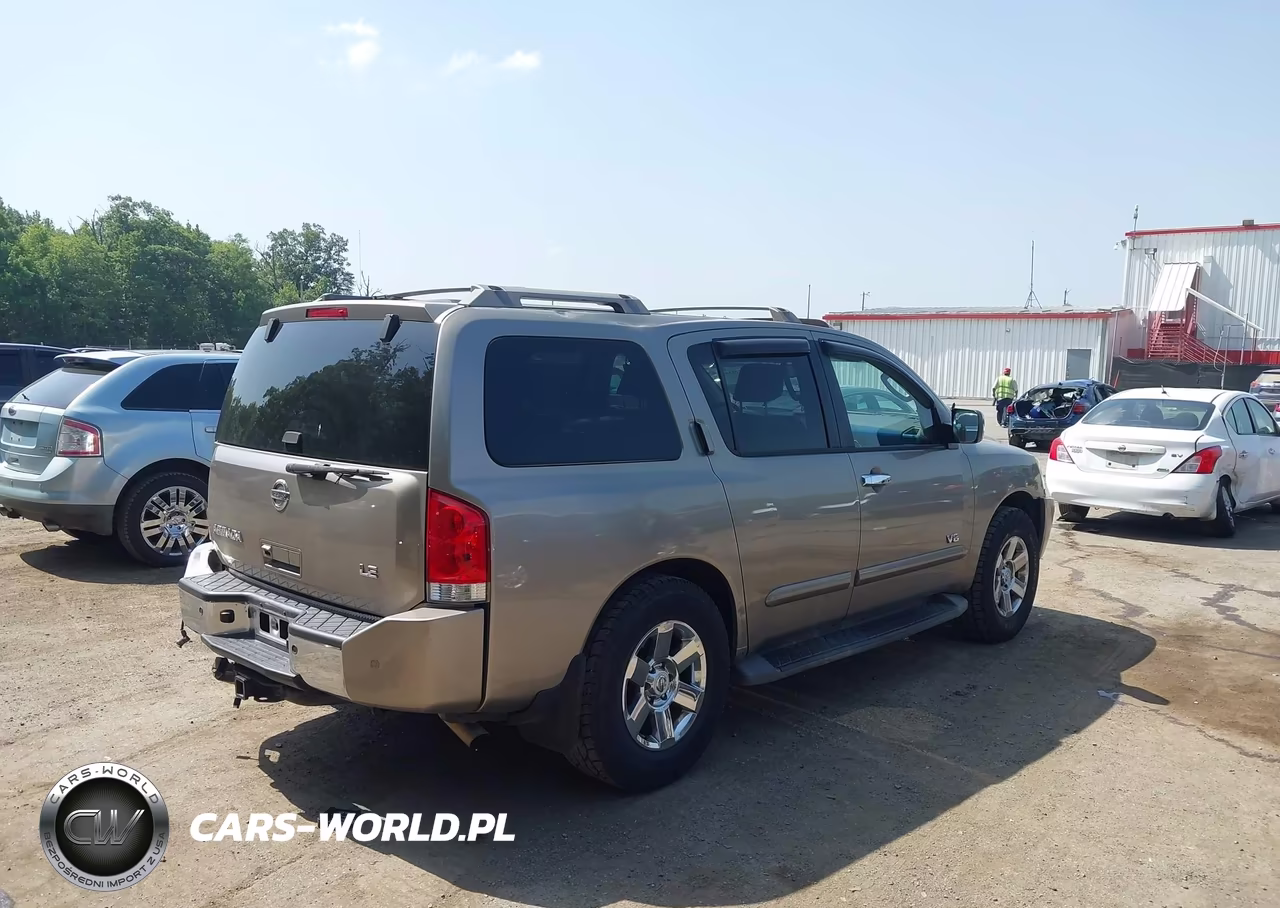 2007 Nissan Armada Le VIN:5N1BA08C07N709878 - 4