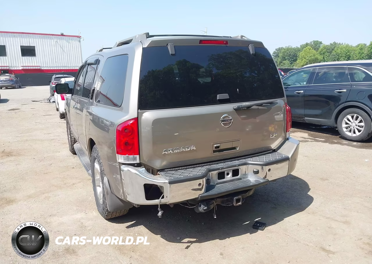 2007 Nissan Armada Le VIN:5N1BA08C07N709878 - 6