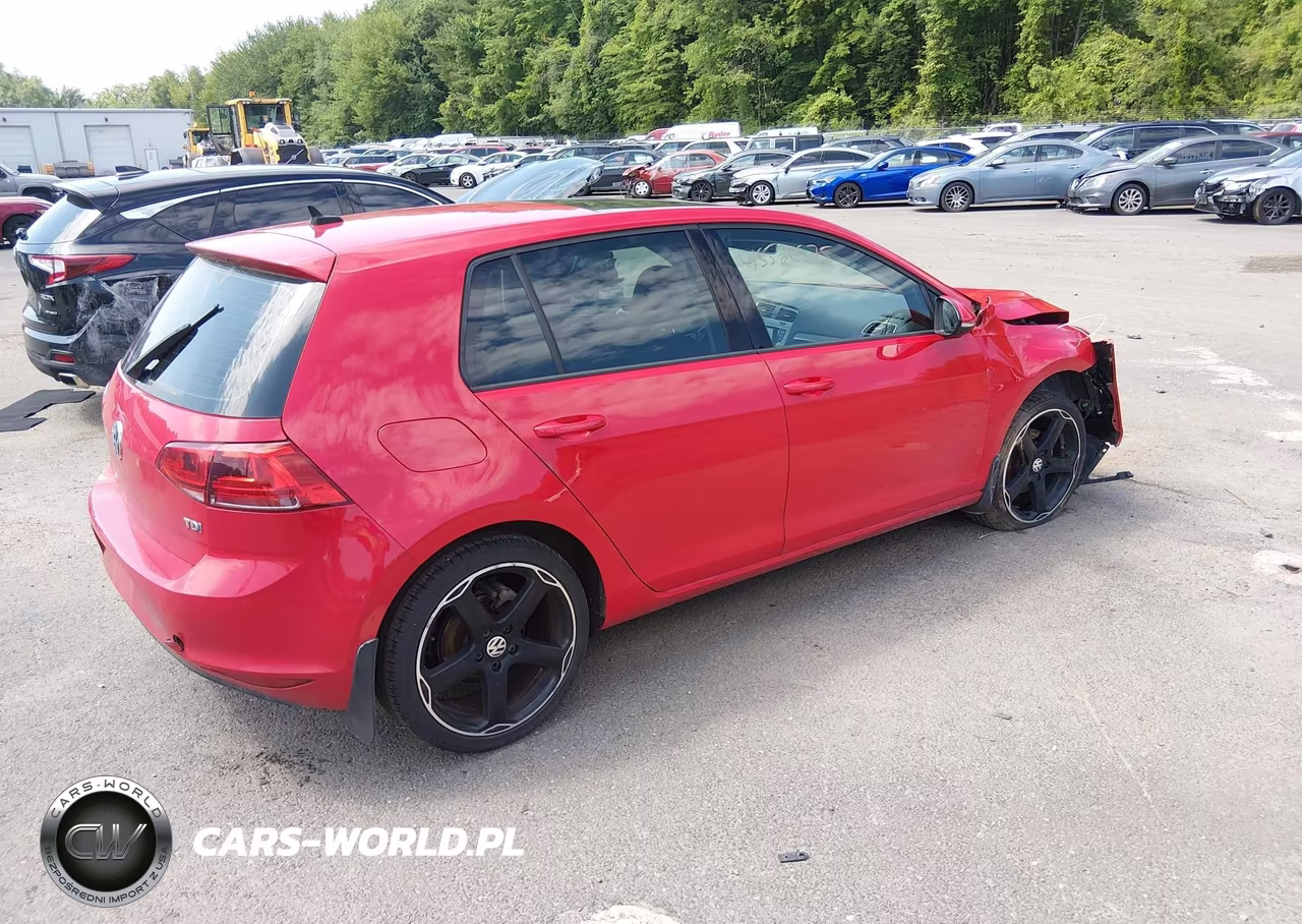 2015 Volkswagen Golf Tdi Se 4-Door VIN:3VWRA7AU3FM028828 - 4
