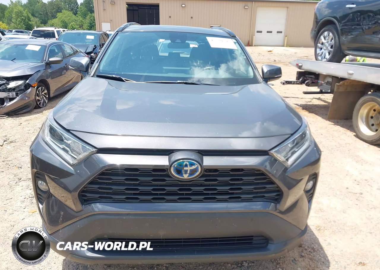 2021 Toyota Rav4 Xle Hybrid VIN:2T3R6RFV7MW016923 - 12