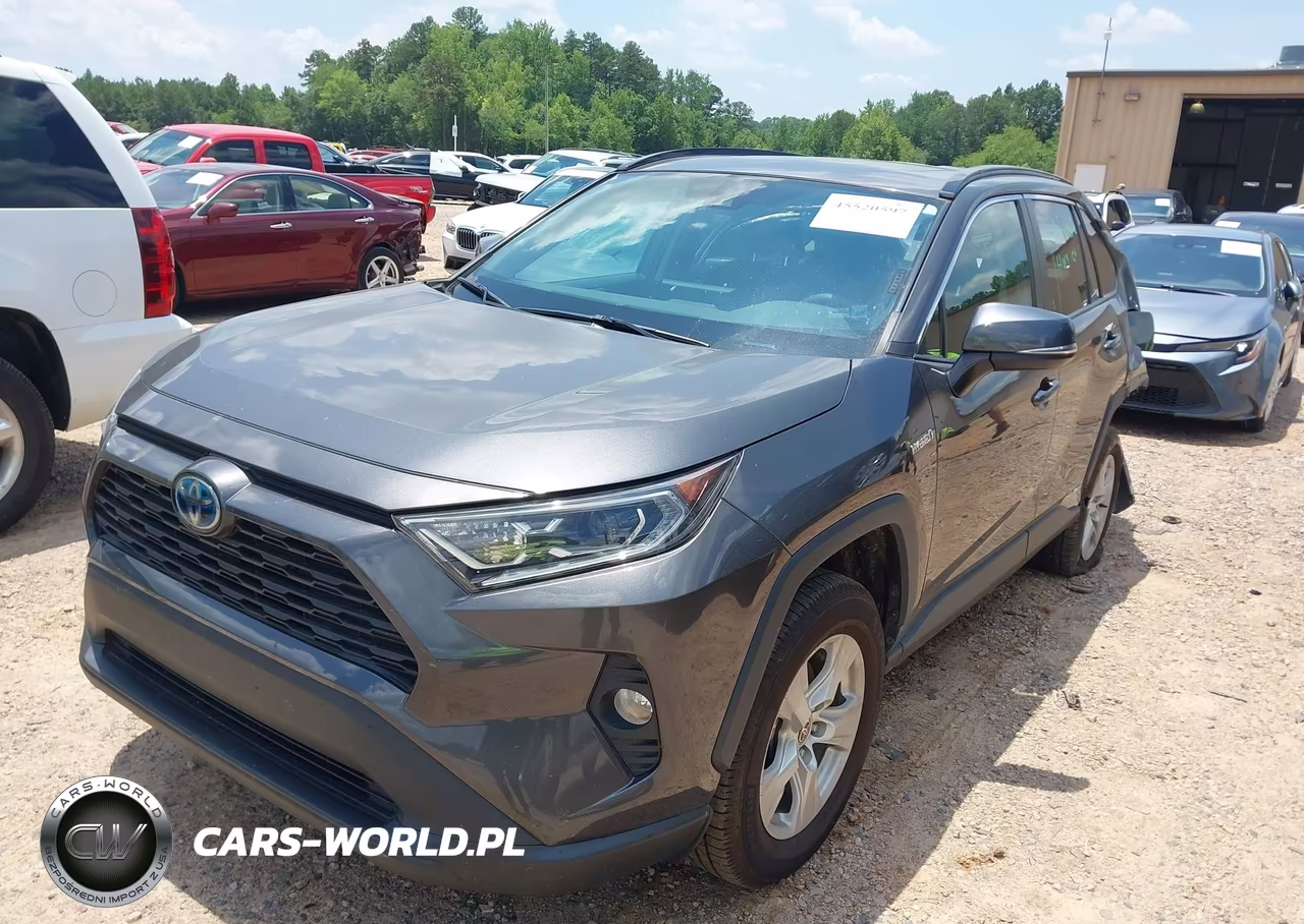 2021 Toyota Rav4 Xle Hybrid VIN:2T3R6RFV7MW016923 - 2