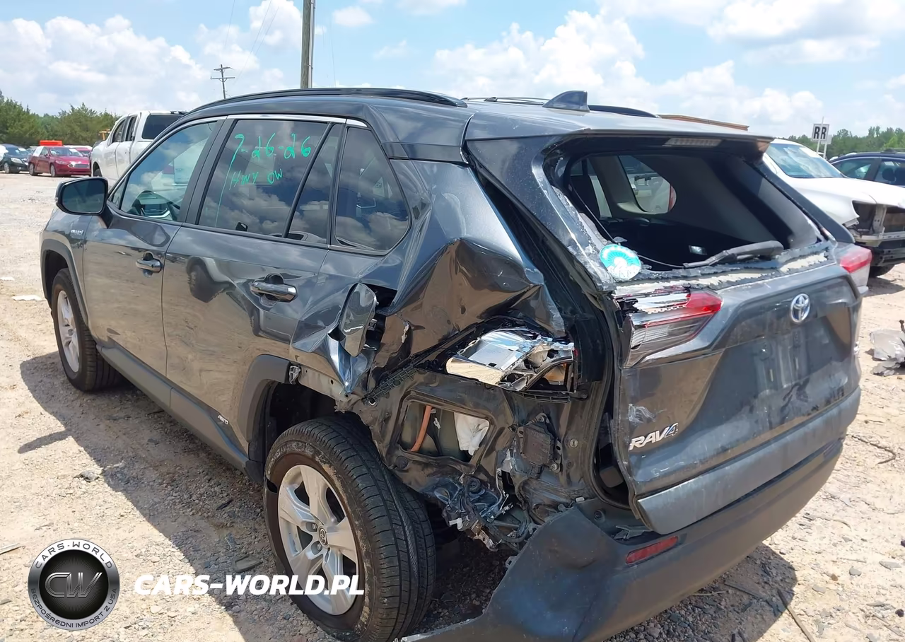 2021 Toyota Rav4 Xle Hybrid VIN:2T3R6RFV7MW016923 - 3