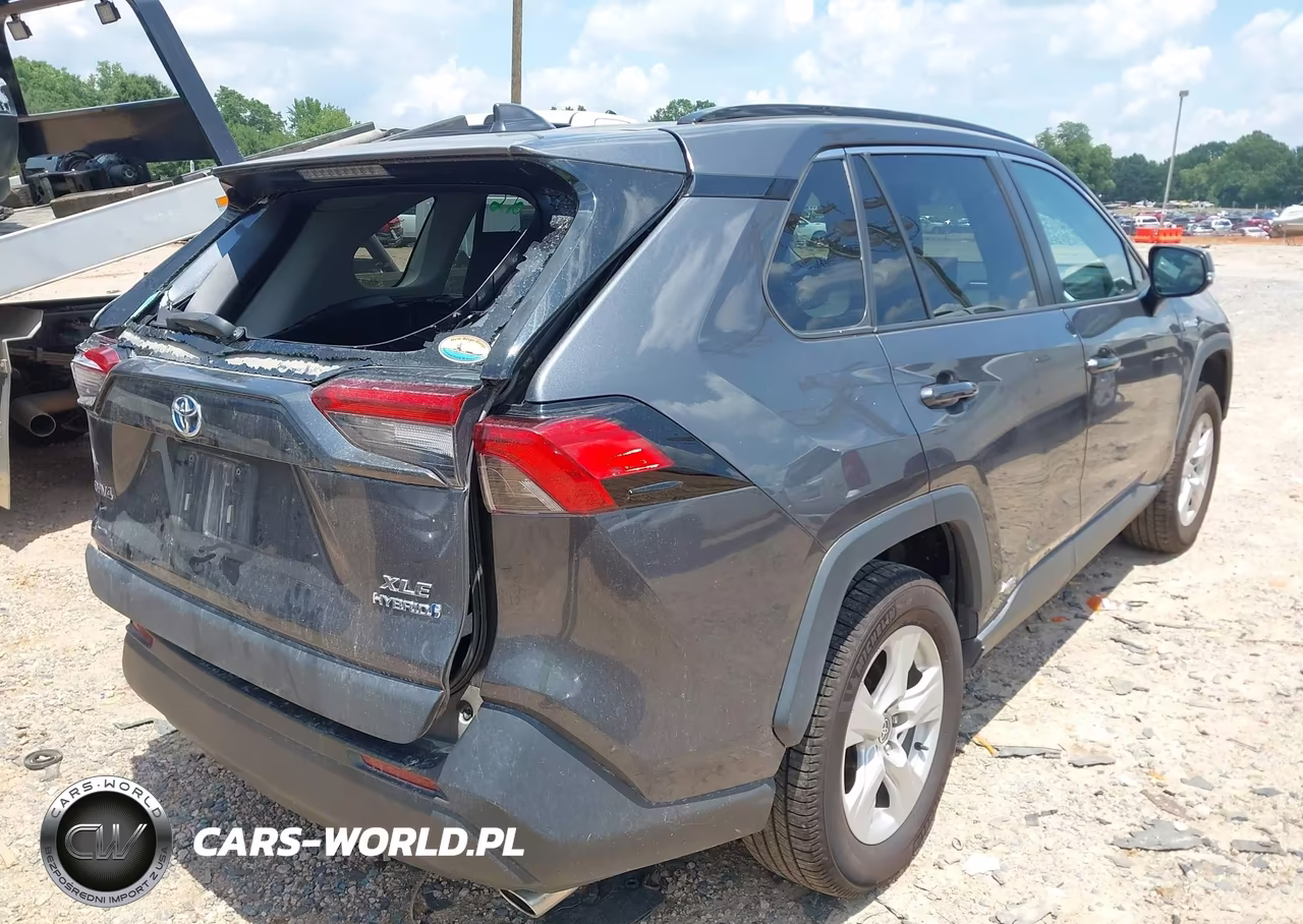 2021 Toyota Rav4 Xle Hybrid VIN:2T3R6RFV7MW016923 - 4
