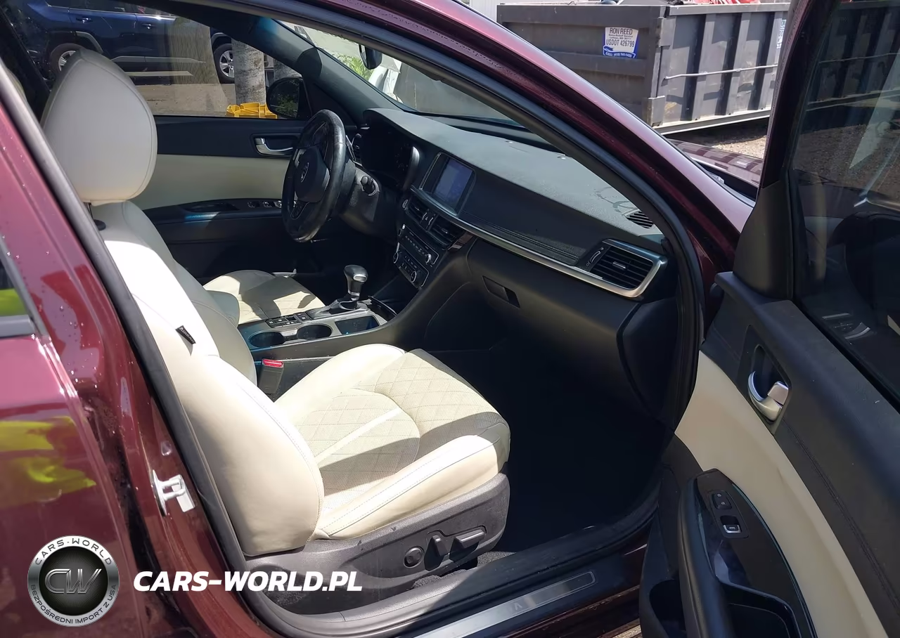 2016 Kia Optima Sxl Turbo VIN:5XXGV4L28GG033714 - 5