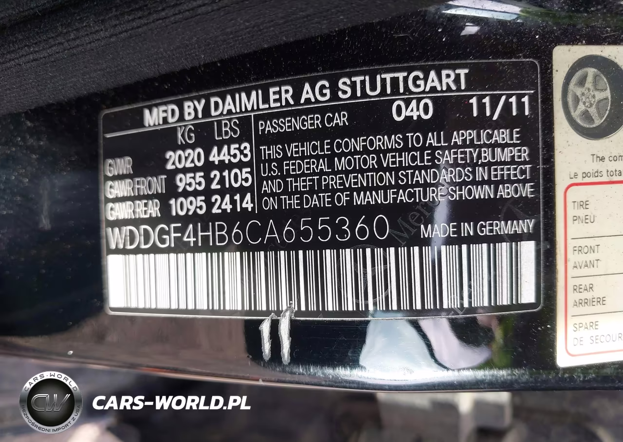 2012 Mercedes-Benz C 250 Luxury-Sport VIN:WDDGF4HB6CA655360 - 9
