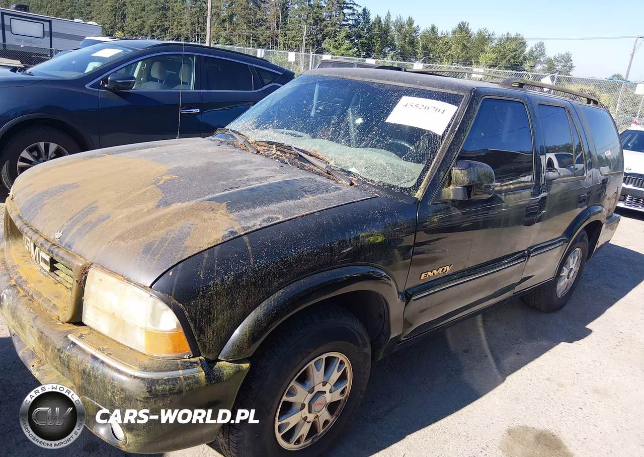 1999 GMC Envoy VIN:1GKDT13W3X2954601 - 2