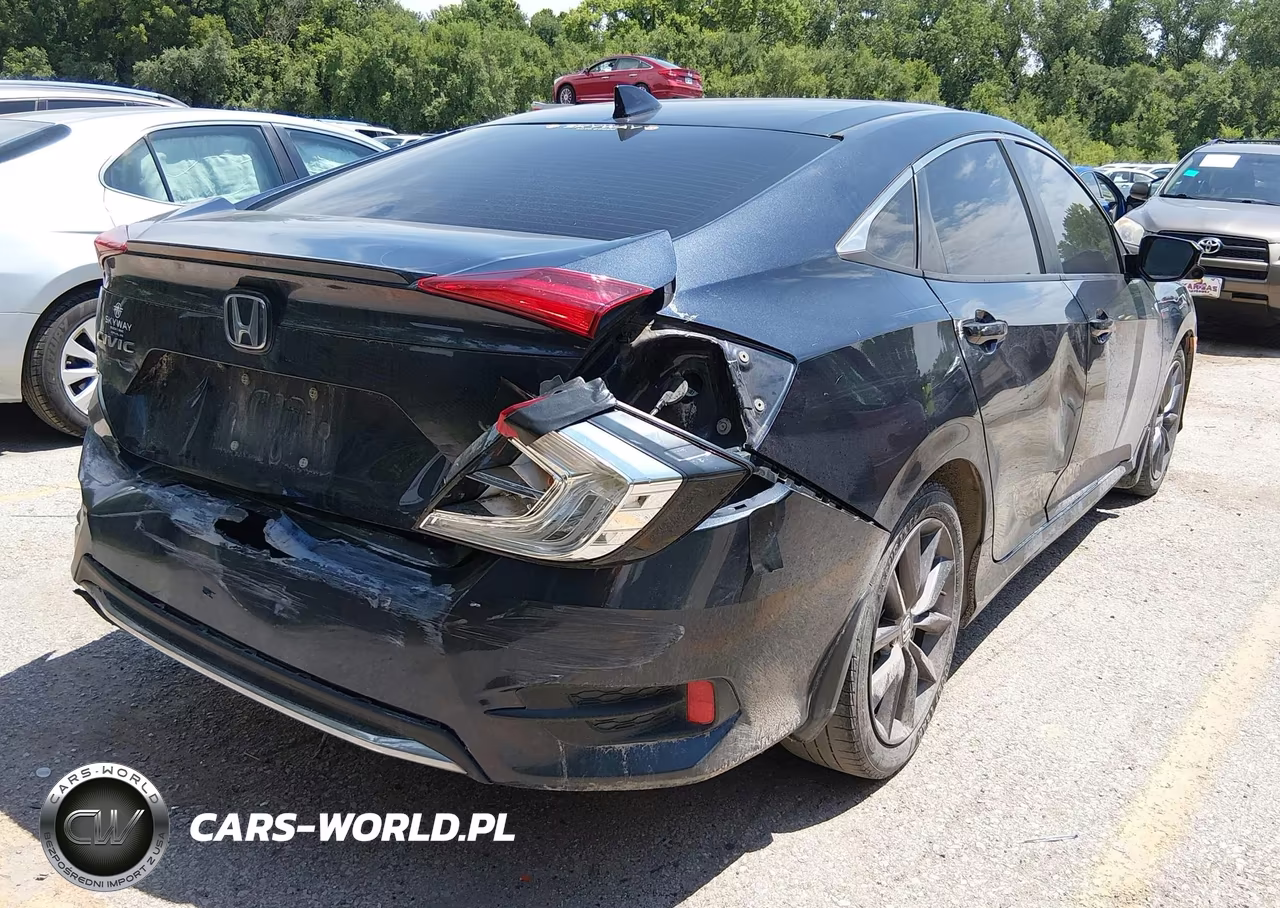 2020 Honda Civic Ex VIN:19XFC1F36LE007541 - 4