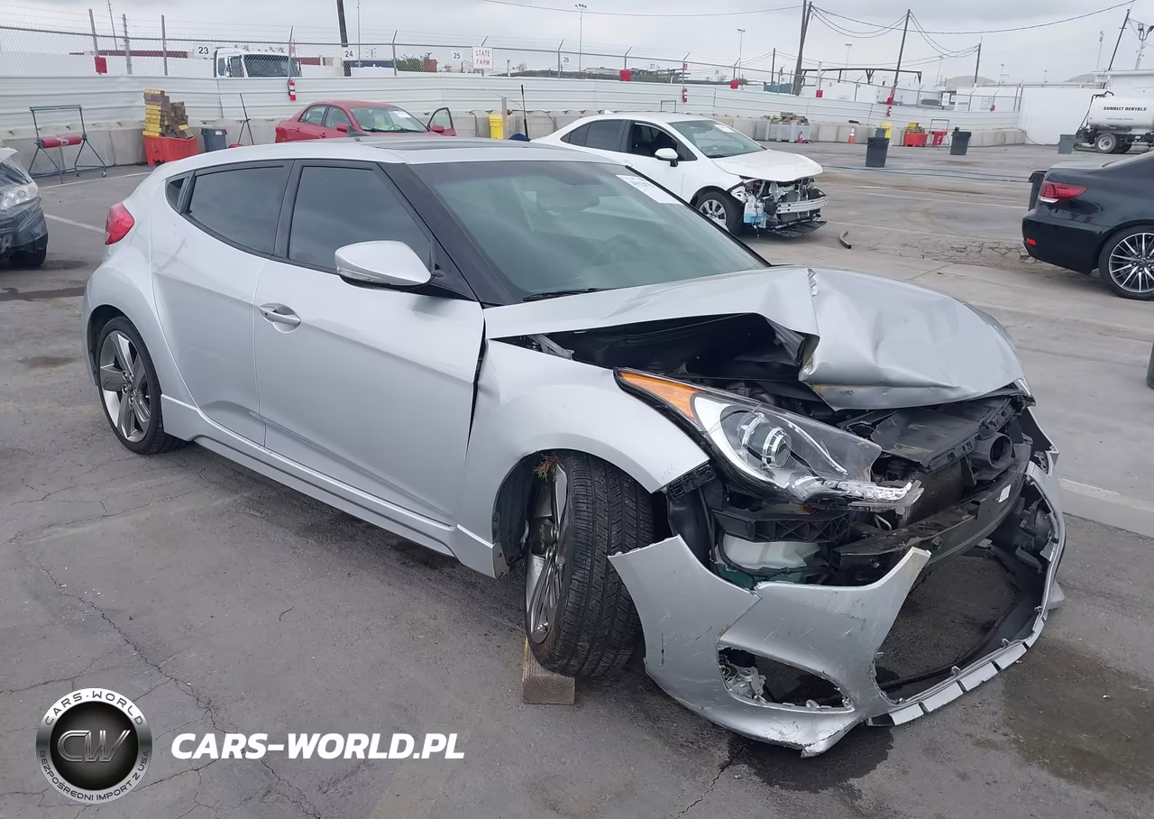 2013 Hyundai Veloster Turbo W-Blue – zdjęcie 1 z 15