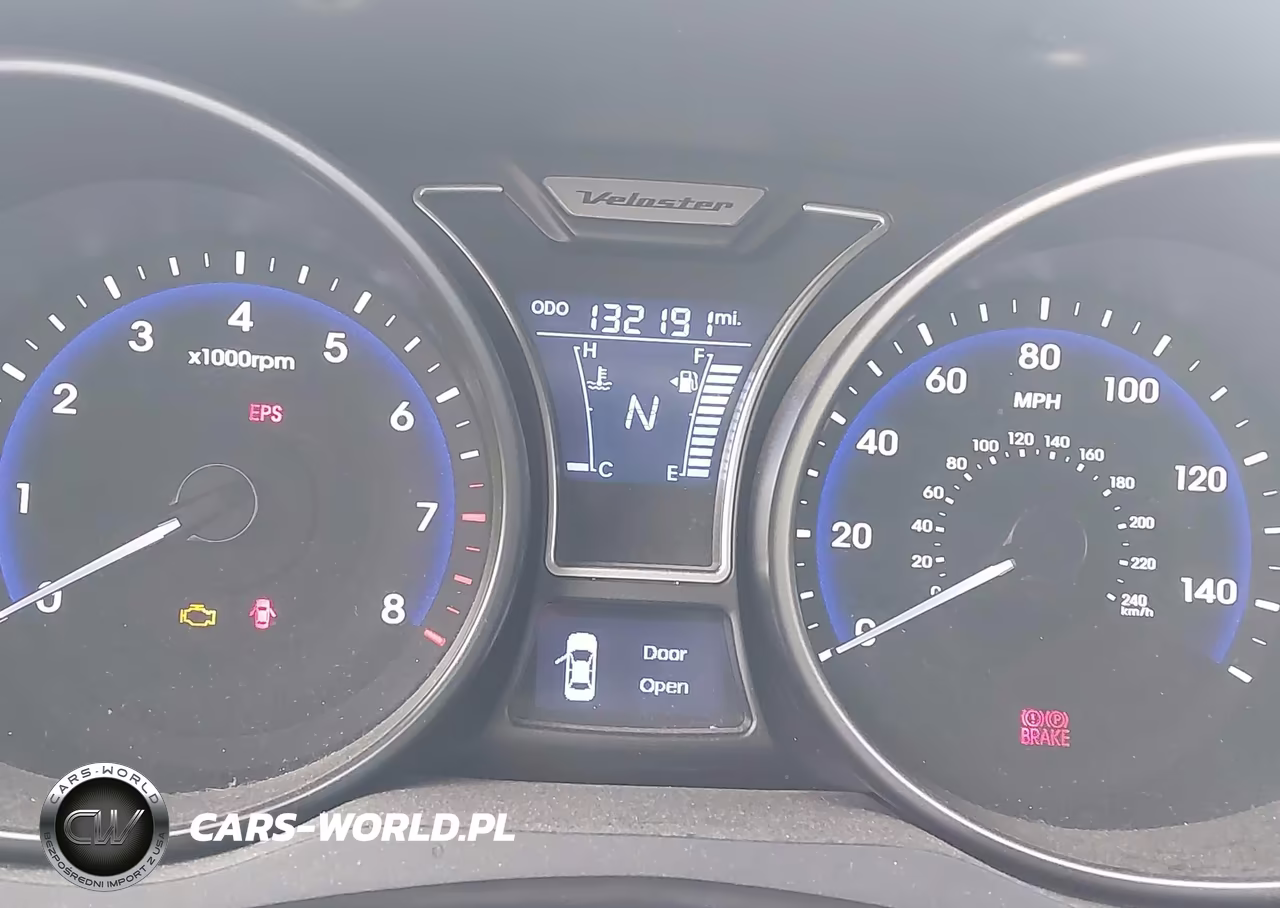 2013 Hyundai Veloster Turbo W-Blue VIN:KMHTC6AE2DU108549 - 14