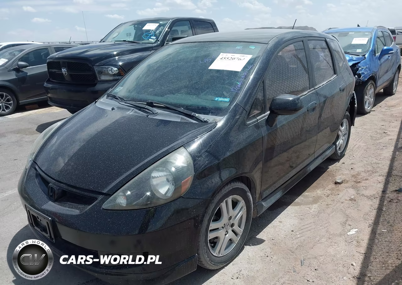 2008 Honda Fit Sport VIN:JHMGD37648S009197 - 2