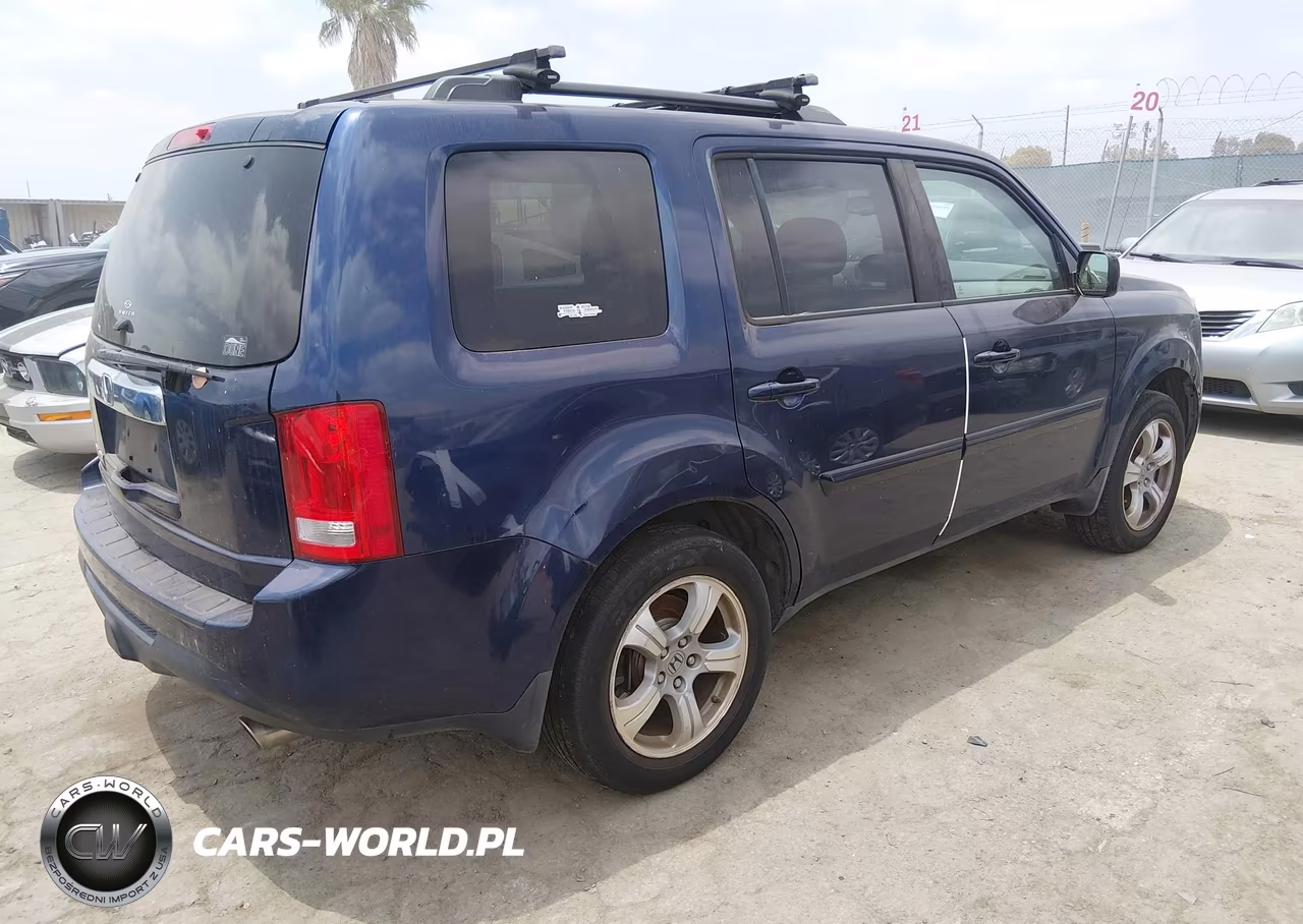 2014 Honda Pilot Exl VIN:5FNYF3H51EB013819 - 4