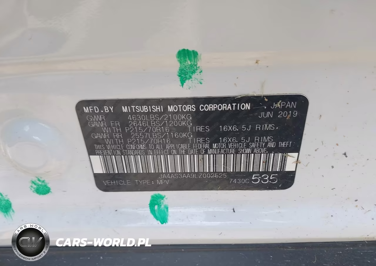 2020 Mitsubishi Eclipse Cross Es 1.5T VIN:JA4AS3AA9LZ002525 - 9