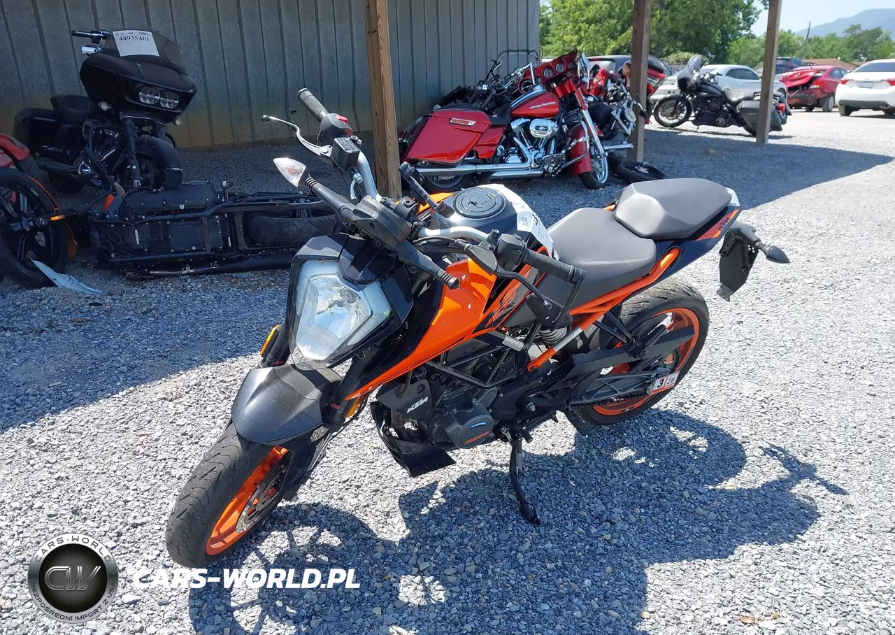 2021 Ktm 200 Duke VIN:MD2JPC408MC034519 - 2