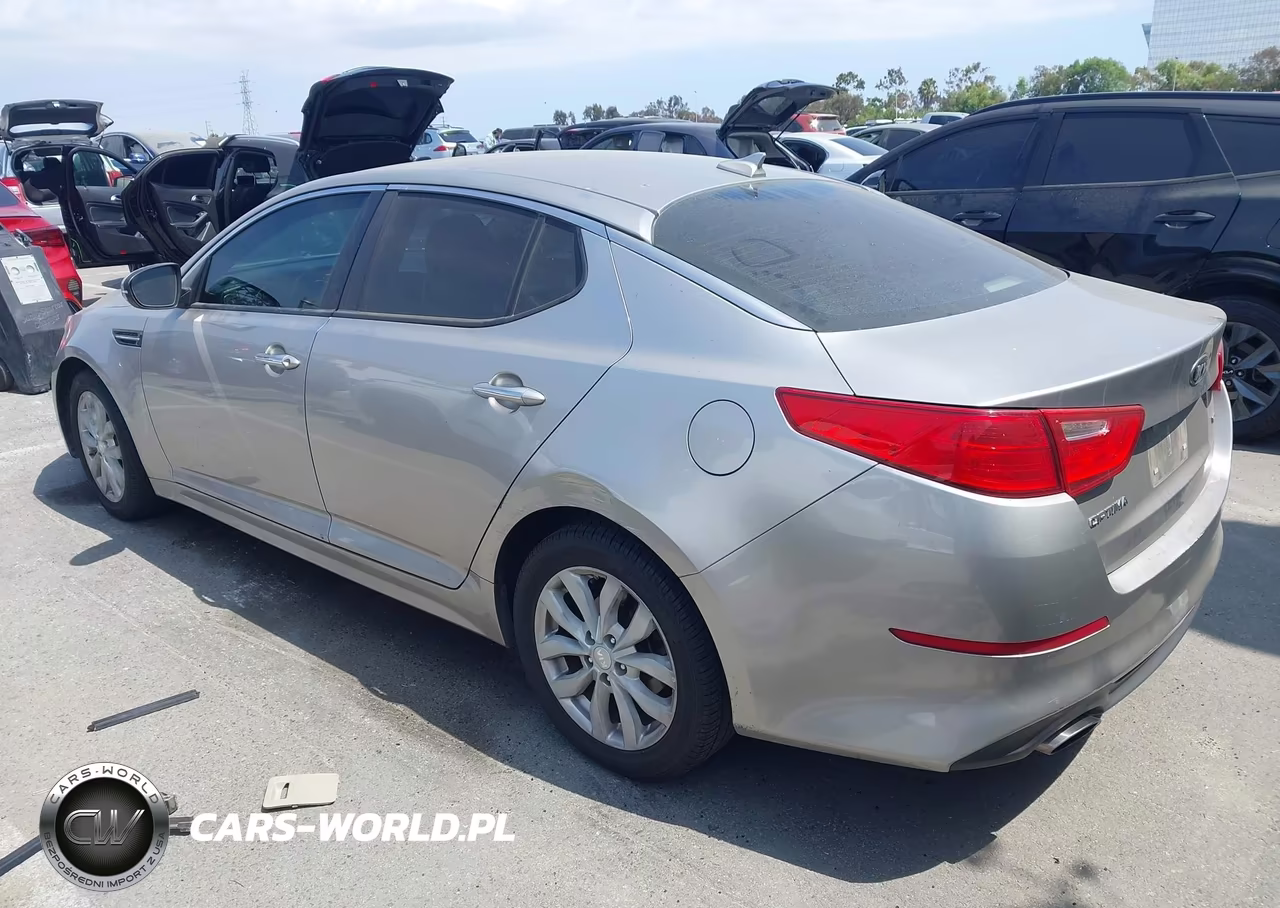 2014 Kia Optima Lx VIN:5XXGM4A71EG326885 - 3